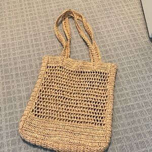 REVOLVE Natural Woven Tote